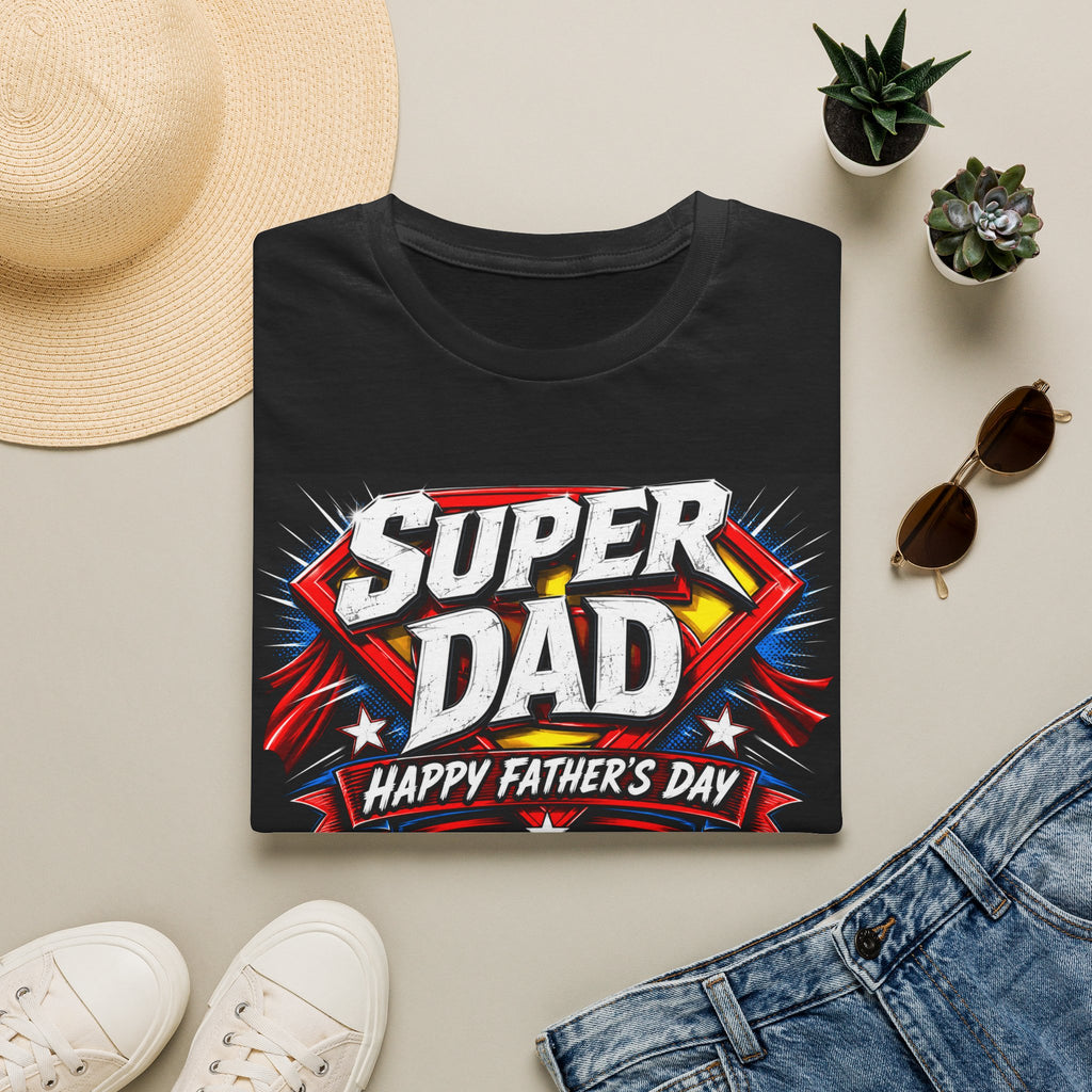 Super Dad Father's Day T-Shirt — Comic Superhero Dad Design