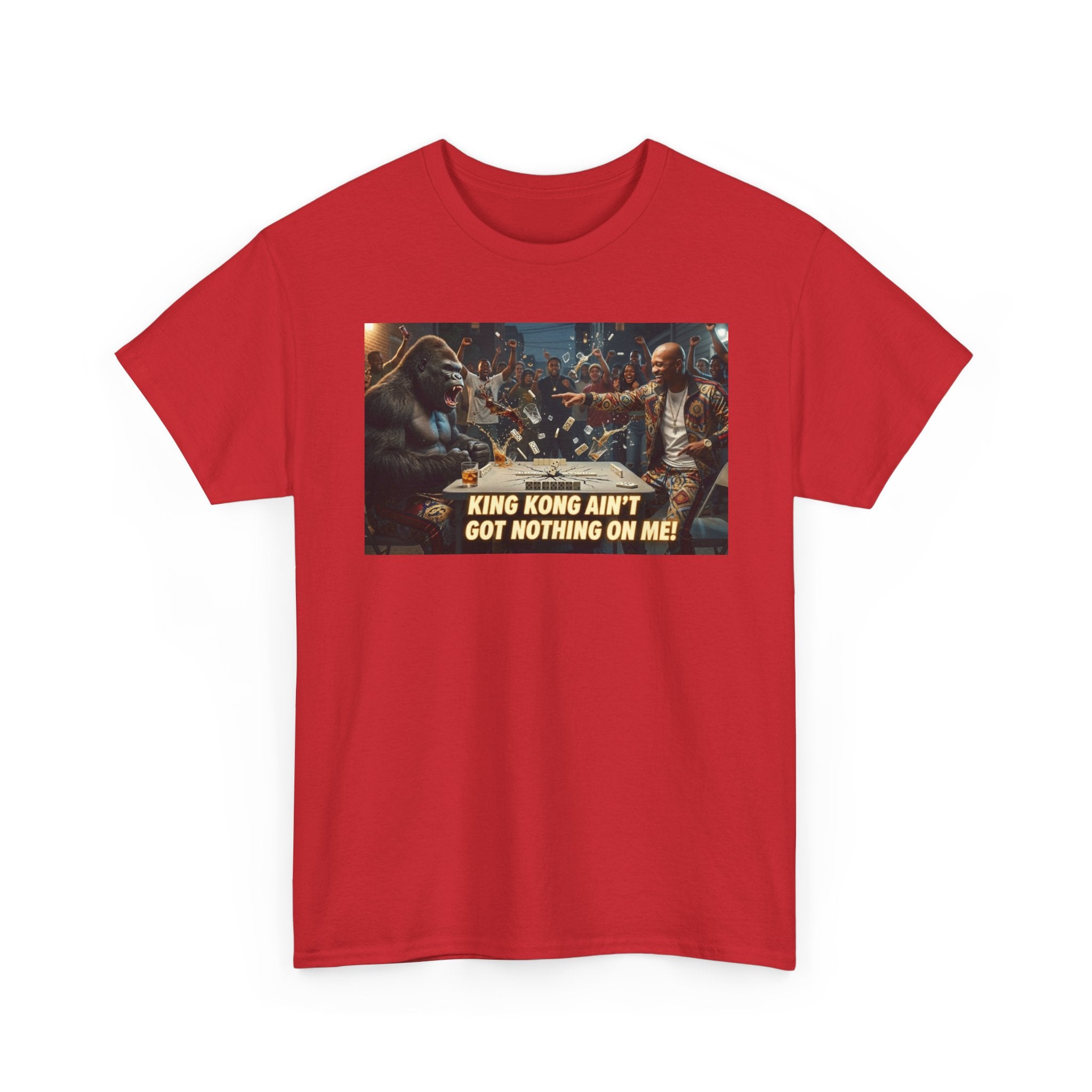 Movie Scene Graphic Tee — "King Kong Ain’t Got Nothing On Me" Crew T‑Shirt