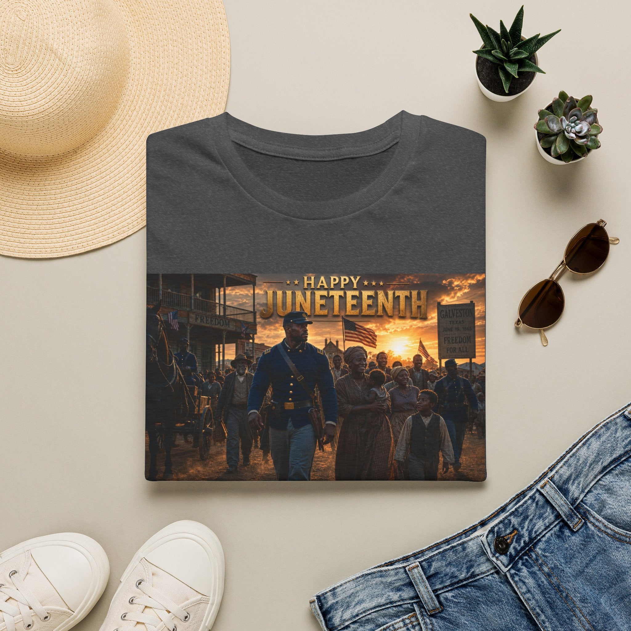 Juneteenth Celebration T-Shirt — Happy Juneteenth Graphic Tee