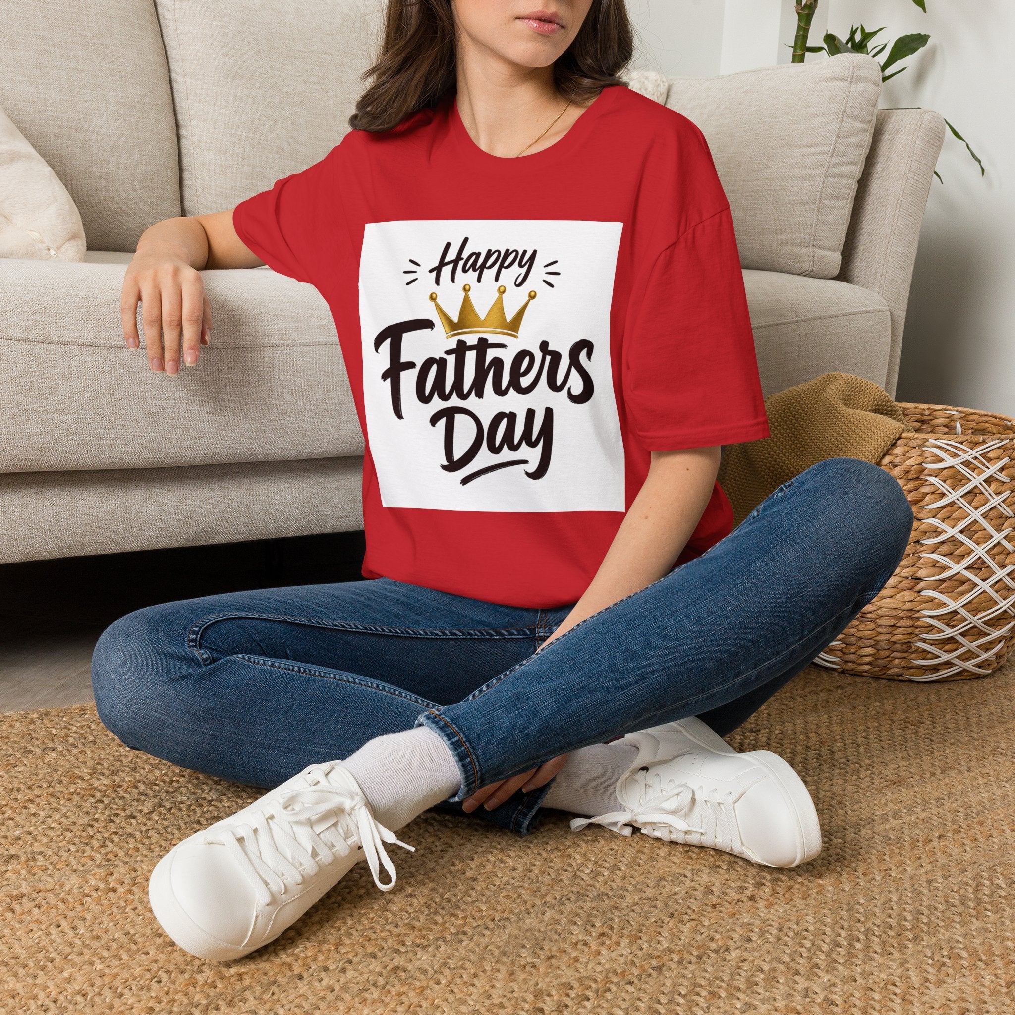 Crowned 'Happy Fathers' Tee