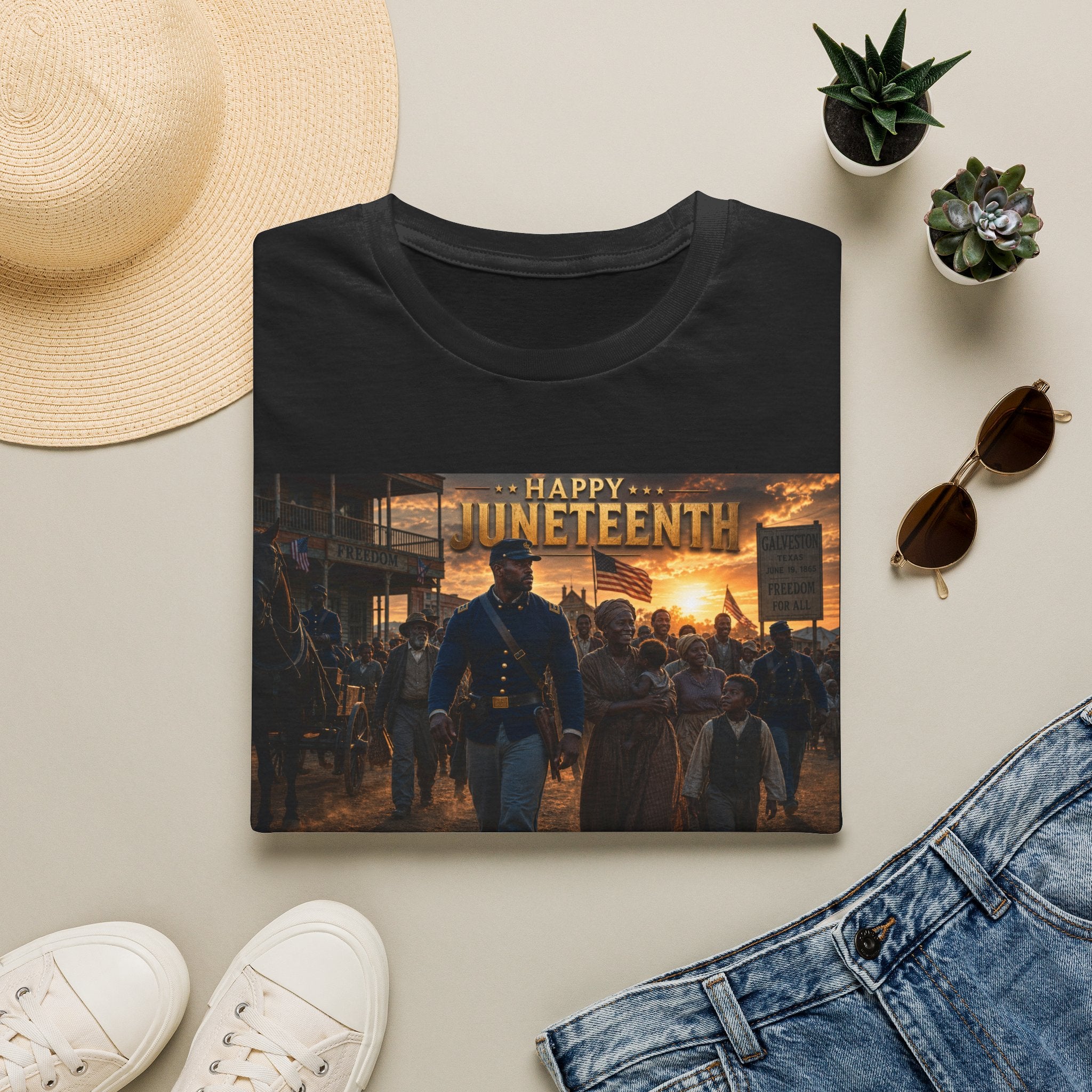 Juneteenth Celebration T-Shirt — Happy Juneteenth Graphic Tee